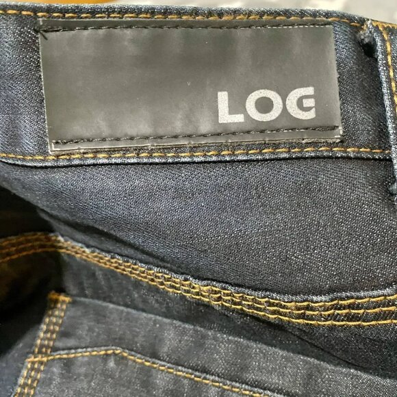 LOG Men's Dark Blue Denim Jeans [38x32] - Picture 2 of 7
